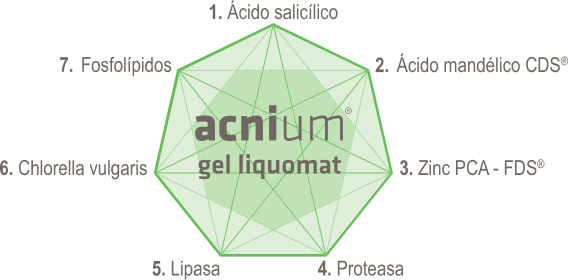 Composicion Acnium Gel Liquomat